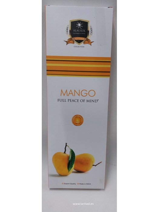 Incienso Alaukik Mango 90gr 